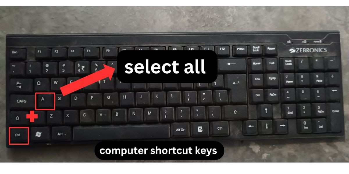 computer shortcut keys